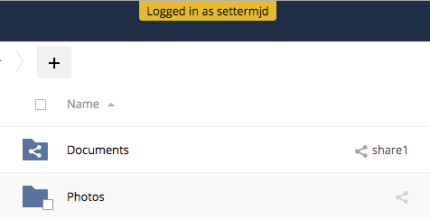 Impersonating a user.